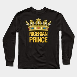 Nigerian Prince Long Sleeve T-Shirt